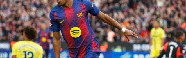 Yamal lõi Barcelona eest esimese kübaratriki