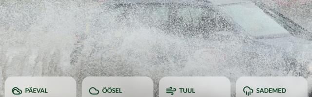 ILMATEADE | Eestit räsivad paduvihm ja äike, ilm püsib jahe