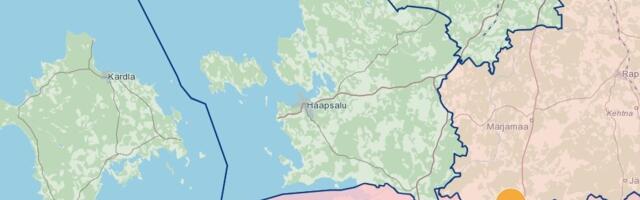 Osa Lihula majapidamisi on elektrita