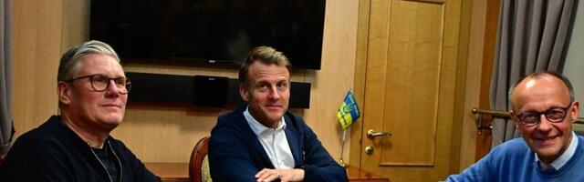 Prantsusmaa mõistis hukka Venemaa valeväited, et Macron, Merz ja Starmer tarbisid Kiievi rongis kokaiini