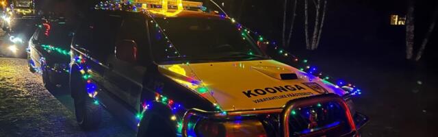 Koongas ja Lõpel sõidab jõulurong