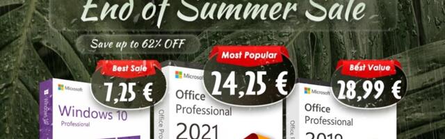 Ärge jääge ilma Godeal24 suvemüügist: eluaegne Microsoft Office 2021 ainult 24.25€!