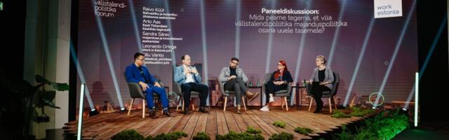 Eksperdid: välistalent pole eesmärk, vaid vältimatu abiline Eesti majandusedu hoidmisel