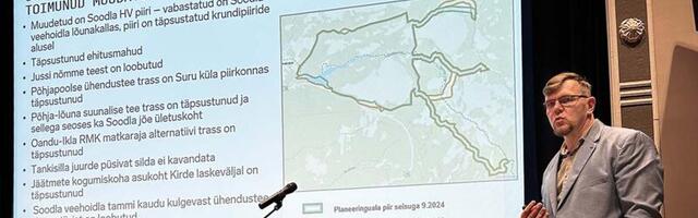 Sood­la har­ju­tus­väl­ja erip­la­nee­rin­gus­se saab et­te­pa­ne­kuid te­ha ka pä­rast 15. det­semb­rit