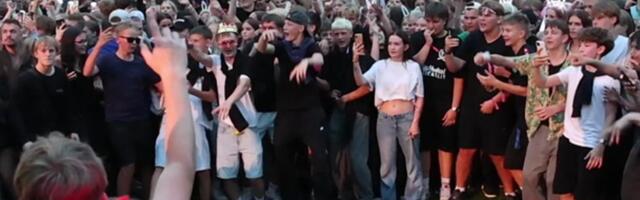 VIDEO | „Miks me laste laval oleme?“ Triibupasta pandi Õllesummeril pentsikusse olukorda 