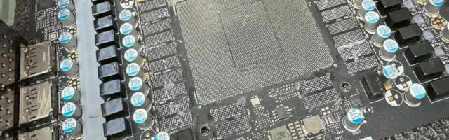 Retailer ships RTX 5090 with missing GPU and memory chips to customer — defaced GPU took over a year to ship