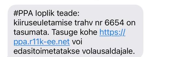 Politsei hoiatab uue kelmuse eest – ära vajuta lingile!