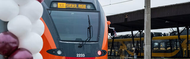 Tartu-Riia rong tegi proovisõidu