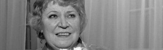 Suri armastatud näitleja Maria Klenskaja
