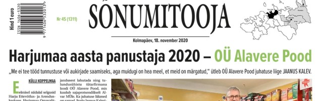 Sõnumitoojas 18. novembril