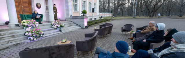 Presidendi kantselei ees toimub täna traditsiooniline emakeelepäeva lugemisaktsioon