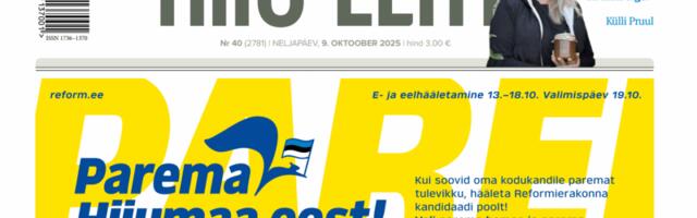 DIGILEHT | Hiiu Leht 9. oktoobril
