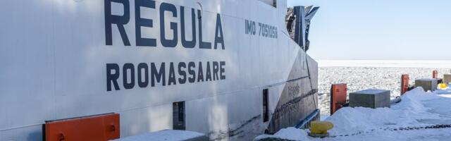 TS Laevad: parvlaeva Regula väljumised on esmaspäevani tühistatud
