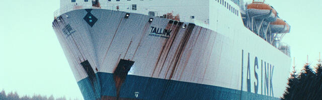 Tallinki laev vajab pärast tormi remonti