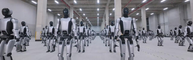 VIDEO: Hiina firma lõi robotite armee