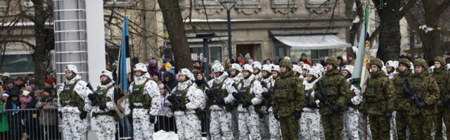 Vaata uuesti: Eesti kaitseväe paraad Vabaduse väljakul