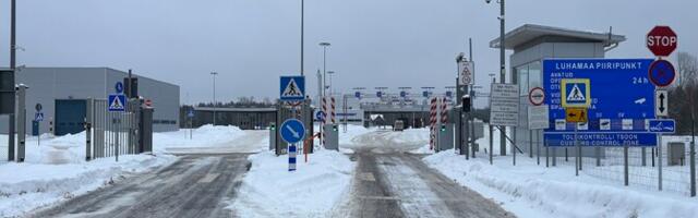 Koidula ja Luhamaa öine sulgemine pole piiriületajate arvu vähendanud
