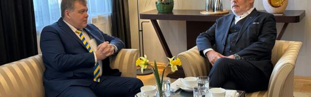 President Karis kohtus viimaks riigikogu esimehe Hussariga