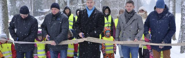 Kohila vallas avati Urge-Prillimäe-Salutaguse vaheline kergliiklustee