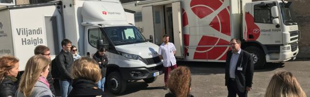 Täna tutvuvad Viljandi haiglaga Tartu ülikooli arstitudengid