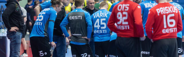 Käsipallikoondis lõpetas Sloveenias valiksarja kaotusega