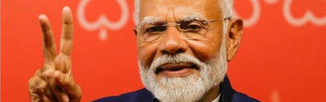 India peaminister Modi andis vande kolmandat korda, kui liitlased lubavad toetust