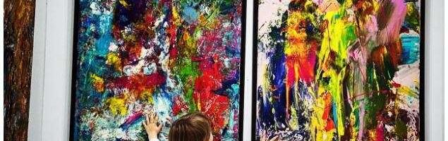 Toddler’s ‘Modern Art’ Paintings Sell For Thousands