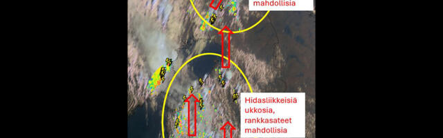Soomet raputab raju äike – ilmateenistus hoiatab