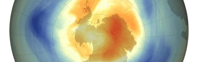 Antarktika osooniauk oli tänavu ootamatult väike