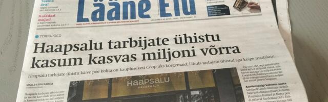 Lääne Elu ei jõudnud postkasti