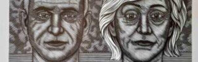 Eesti Vabagraafikute Ühenduse ja Eesti Kujurite Ühenduse ühisnäitus LENDLEHED JA MONUMENDID Uue Kunsti Muuseumis