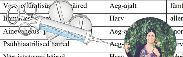 Merle Martinson vaktsineerimise kõrvalnähtudest: äkki enam ei ignoreeriks infolehti?