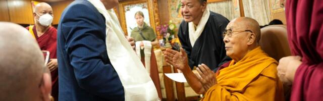 PILTUUDIS: Henn Põlluaas kohtus dalai-laamaga