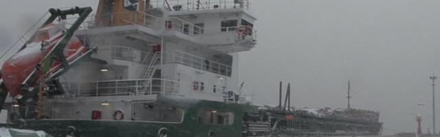 Saaremaale kogunes tormivarju lausa 15 kaubalaeva