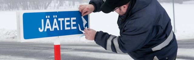 Autoga jääle minek on suur risk: Saku vallas vajus maastur ratastega läbi veekogu jää