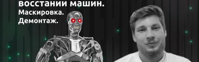 Курс выживания при восстании машин. Маскировка. Демонтаж