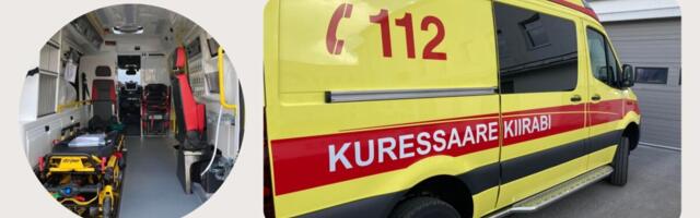 Kuressaare Haigla kiirabi sai kaks uut sõidukit