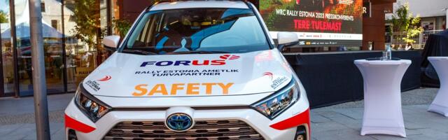 Rally Estonia kiiruskatsete vahel saab liikuda Forus Taxiga
