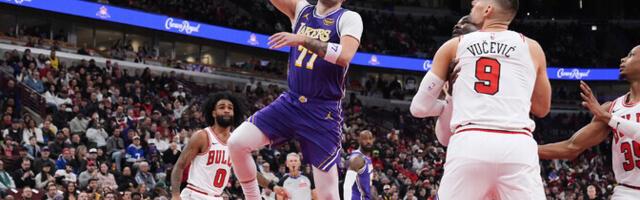Lakers teenis Doncici hiilgemängu toel Chicagos võidulisa