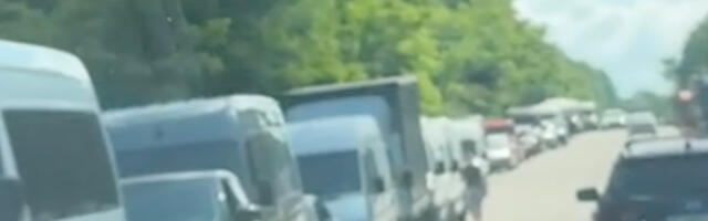 VIDEO: ukrainlased ei saa piiri ületada