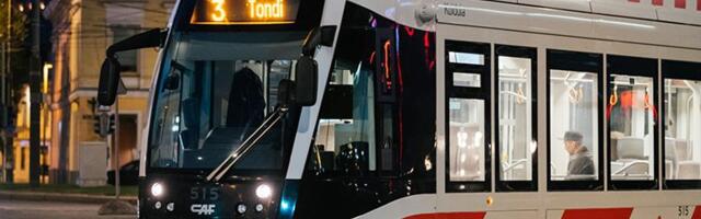 Trammid ärkasid ellu: Kõik liinid sõidavad taas, jätkab ka 6. liin