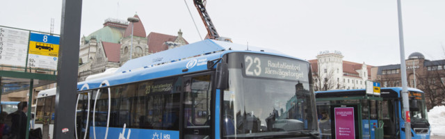 Helsingi bussid elektrifitseeruvad