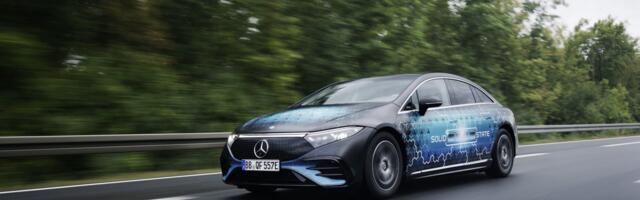 Mercedes-Benz tõestas, et lähitulevikus võiks ühe laadimisega elektriauto sõita üle 1200 km