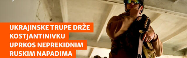 Ukrajinske trupe drže Kostjantinivku uprkos neprekidnim ruskim napadima