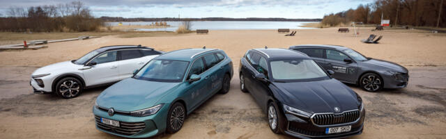 Suur võrdlustest: täiesti uued Škoda Superb ja Volkswagen Passat vs “prantslased”