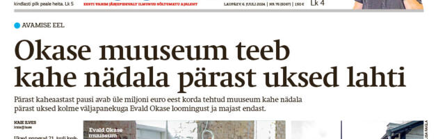 Lääne Elu paberleht laupäeval, 6. juulil