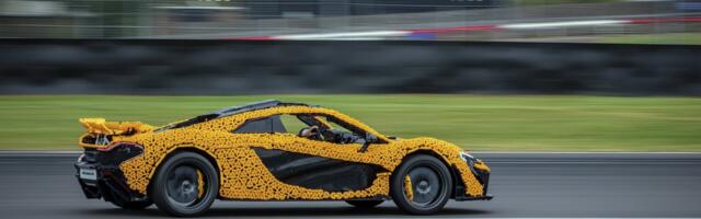 VIDEO | LEGO ehitas täissuuruses McLaren P1 mudeli, mis läbis ringraja