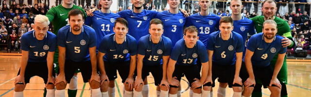 Saalijalgpallikoondis koguneb Tallinnas treeninglaagriks