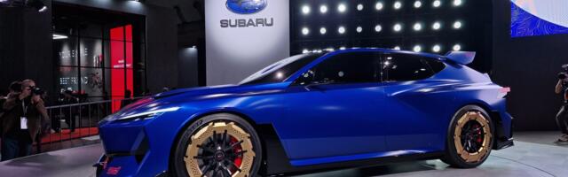 Autogeenius Jaapanis. Subaru pani kuulsa STI tähise bensiinimootoriga luukpärale ja elektriautole