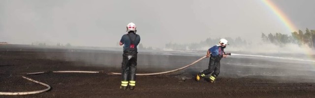 Päästjad lõpetasid Lavassaare turbaraba põlengu kustutamise